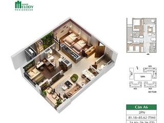 Nhỉnh 5 tỷ  bán ngay căn hộ cao cấp 2pn & 3pn  nằm tại trung tâm linh đàm  hà nội