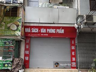 Bán nhà mặt phố kinh doanh ngay quang trung, hà đông  30m2 x 4m cạnh trường tiểu học, giá đầu tư