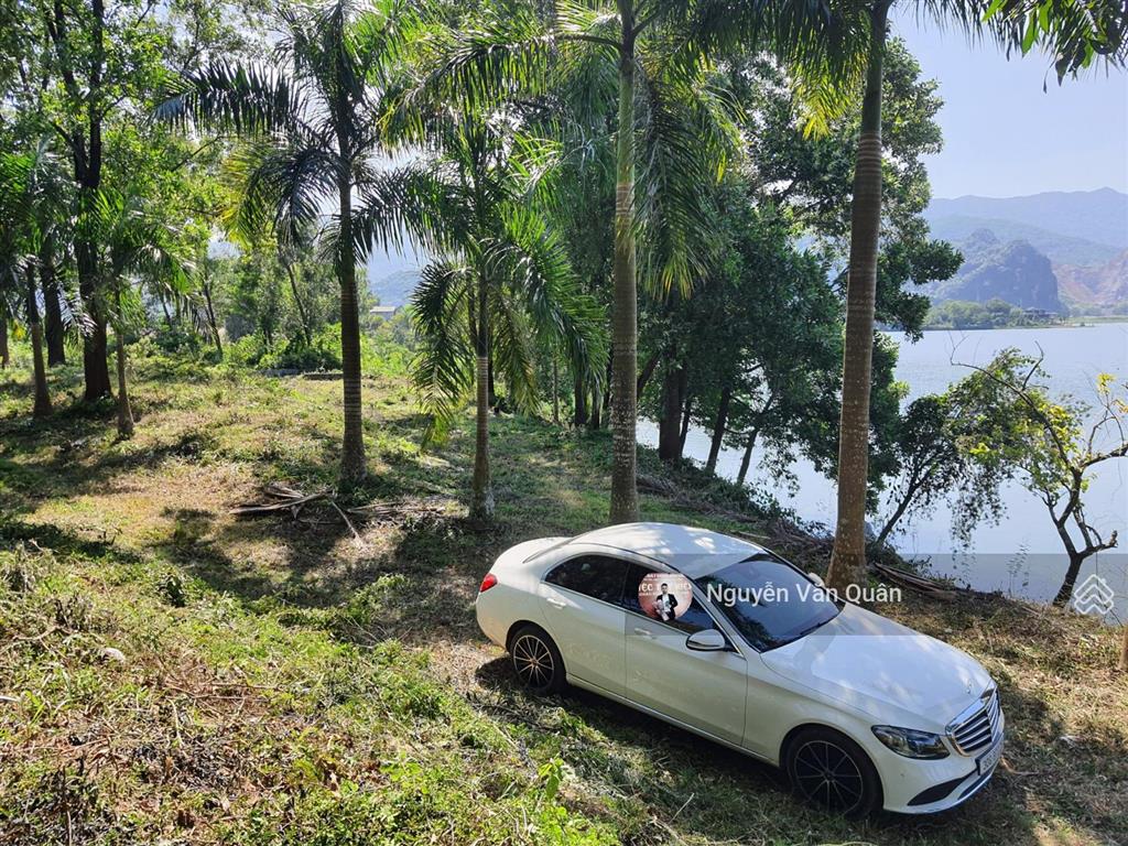 Siêu phẩm! bán đảo 6500m2 (500ont + cln) bám hồ đồng chanh, đẹp nhất, đường 2 ô tô, view triệu đô