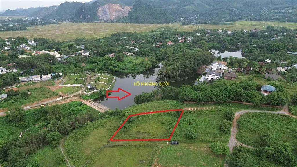 Giá tốt! lô đất sát hồ, view hồ 1111m2 (200m2 ont) giá cực tốt! hàng xóm toàn biệt thự sang trọng