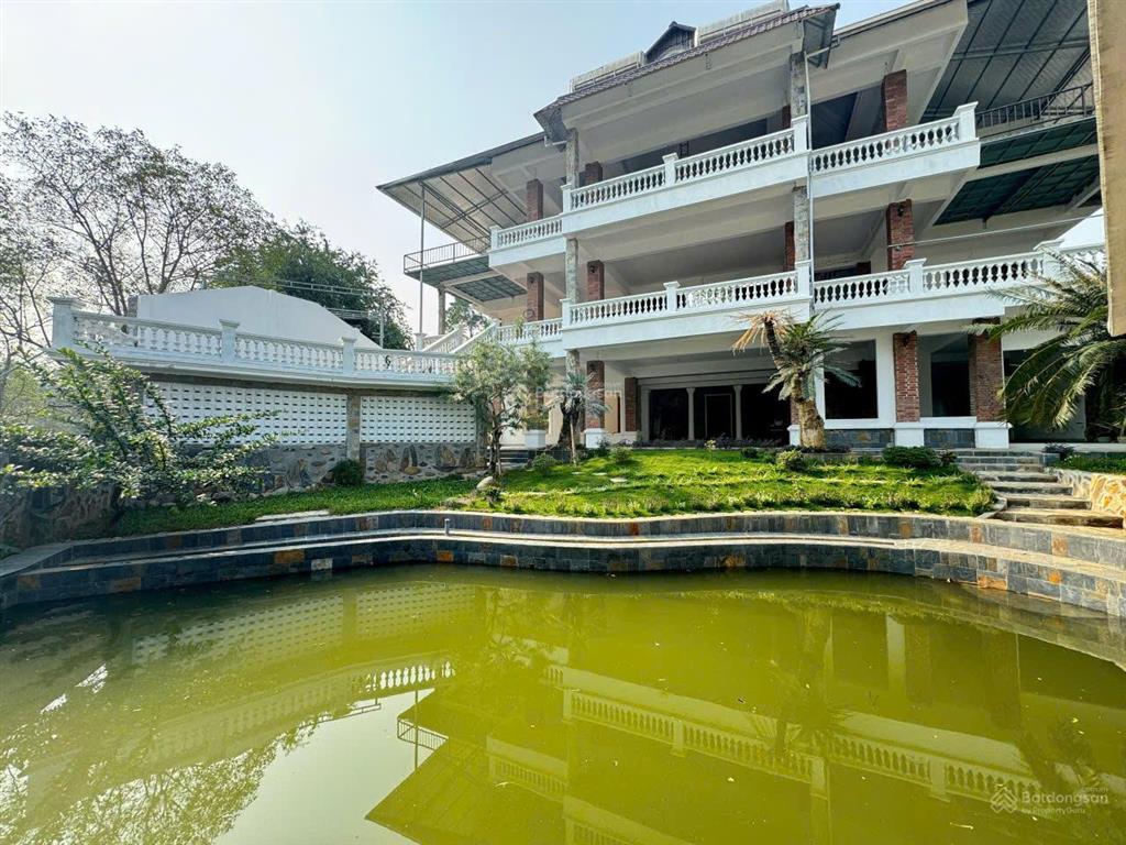 Siêu phẩm! biệt phủ cao cấp 1250m2 tại hoà sơn, lương sơn, full đồ nội thất, bể bơi, khuân viên