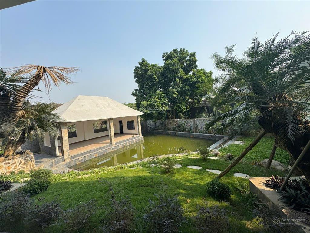 Siêu phẩm! biệt phủ cao cấp 1250m2 tại hoà sơn, lương sơn, full đồ nội thất, bể bơi, khuân viên
