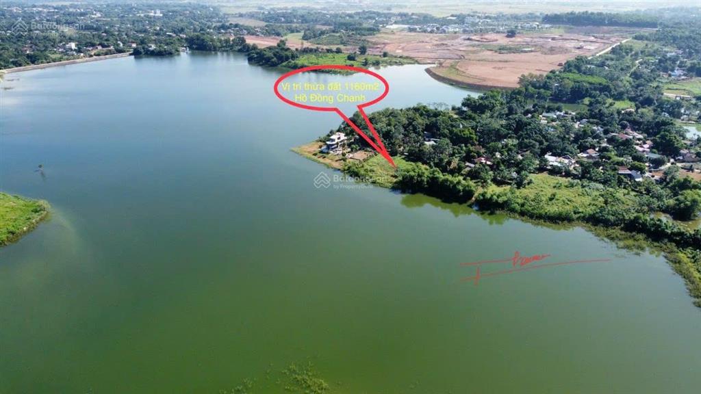 Cực hiếm! 1160m2( 200ont) bám hồ đồng chanh 45m, sổ vuông đẹp, giá cực kỳ hấp dẫn sdt 0988 112 ***