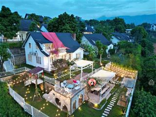 Villa đẹp! giá cực rẻ  bán gấp! lô góc 406m2 full đồ sang trọng  view suối  0988 112 ***