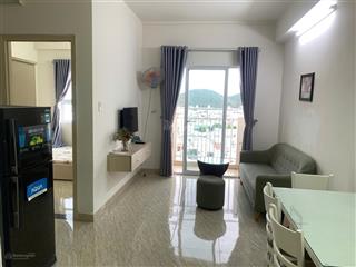 Căn hộ tm  hqc nha trang + 1 tỷ 680  sổ sẵn sang tên 60m2 + 2pn + 2wc  full nội thất. xéo biển.