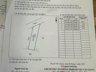 Chính chủ bán 125,3m2 trục chính mễ sở văn giang giá đầu tư hợp lí chỉ hơn 40 triệu/m2