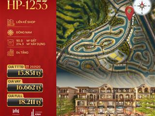 Siêu phẩm shophouse hp1253 sdt 0766 336 ***