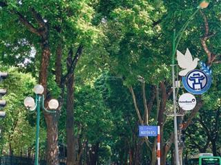 Nhà mặt phố nguyễn biểu  mặt tiền khủng 7m  vỉa hè 3m đá bóng  3 bước ra hồ trúc bạch,quán thánh