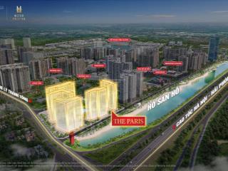 Bán shop chân đế the paris vinhomes ocean park  cho thuê 40  70tr/tháng  sổ đỏ lâu dài  kí cđt