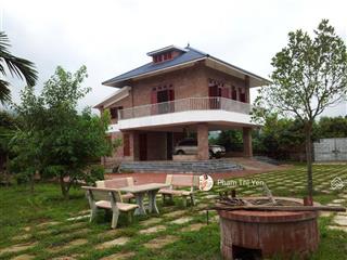 Bán khuôn viên nghỉ dưỡng bám hồ tại cư yên, lương sơn diện tích 4200m2/400m ont. chủ thiện chí bán