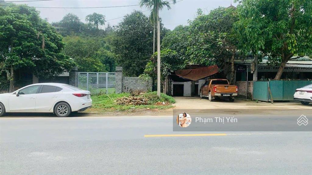 Bán đất mặt đường ql6 tại lâm sơn dt 196m2 full thổ cư giá ưu đãi chỉ 3,6 tỷ mặt tiền 7,2m bám ql6