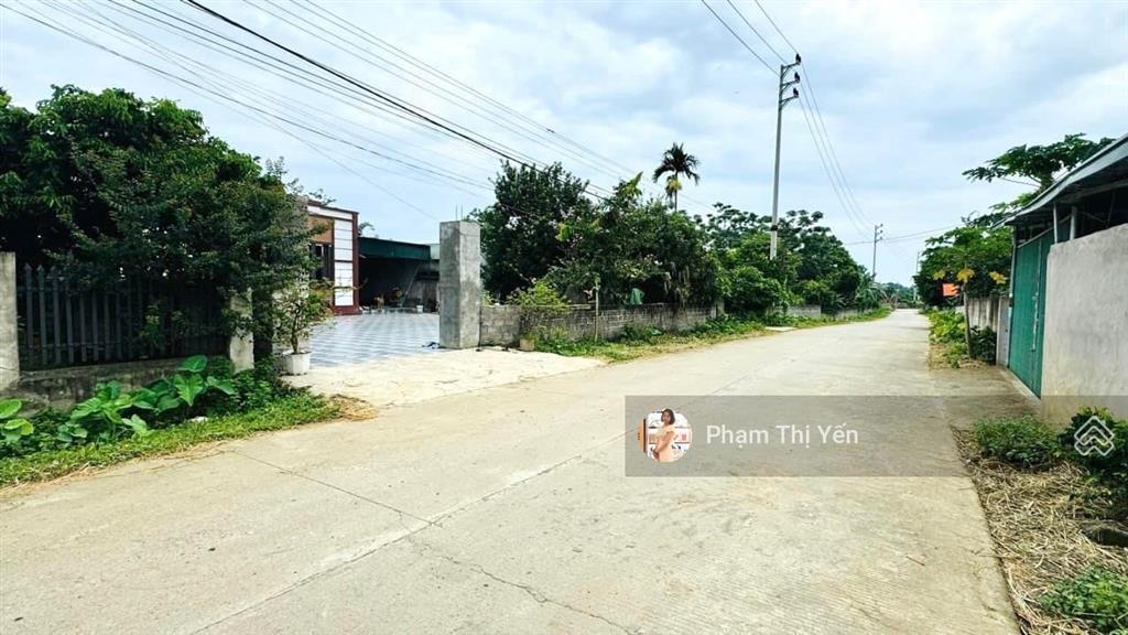 Đất nghỉ dưỡng! 1148m2/120m2 ont đất nghỉ dưỡng cư yên  bám đường lớn  view cánh đồng tuyệt đẹp