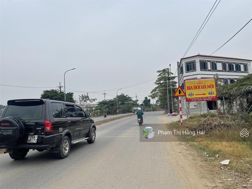 Bán lô đất đấu giá ngọc trì kim hoa mê linh ngay đường vành đai 4