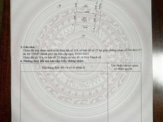 Nhỉnh 2 tỷ có ngay 115m full thổ đất công nghệ cao hòa lạc gần ga metro và dhqg hà nội