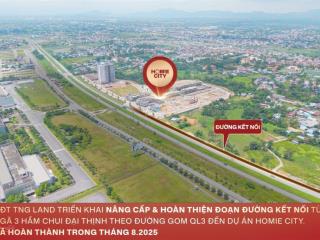 Lô góc suất ngoại giao homie city. giá tốt vị trí víp