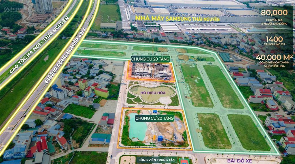 Bán lô gần chung cư kđt yên bình k  town. giá rẻ nhất thị trường