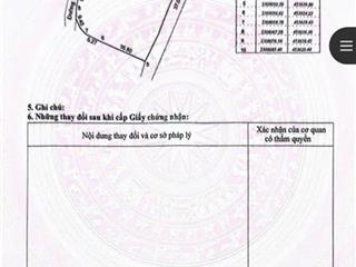 Chuyển nhượng lô góc 2 mặt tiền 1117m2 có 200m đất ở chỉ có 7.5tr/m2.  ng