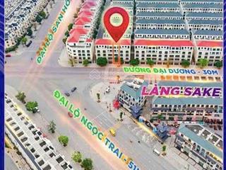 Shophouse đường đại dương 80 m2 giá 14,2 tỷ đối diện 10 toà chung cư mặt đường 30m, hướng đông nam