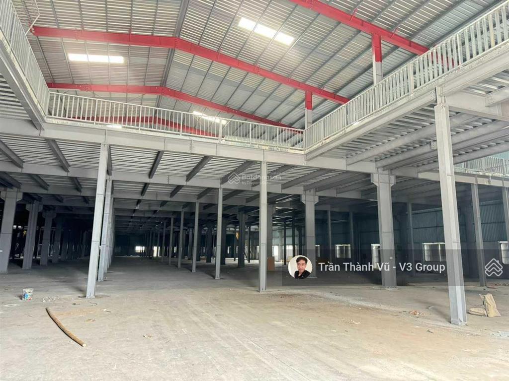 X1028. cho thuê kho xưởng kcn tỉnh thái bình 5.000m2 có tba 750kva, pccc tự động giá 60k