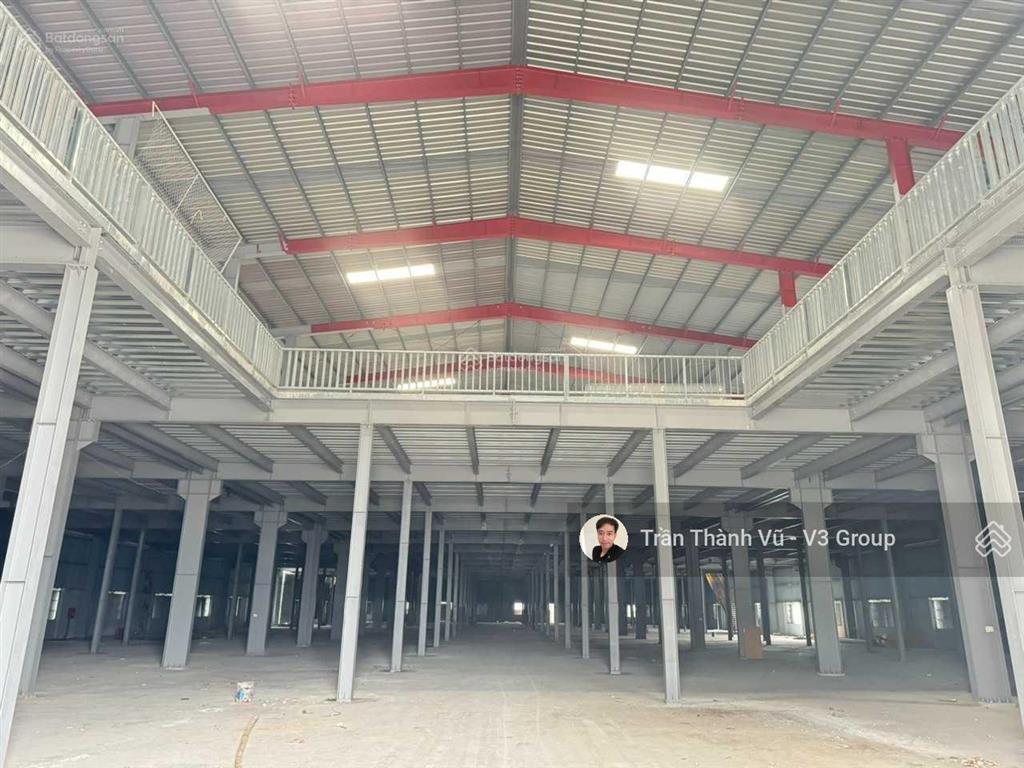 X1028. cho thuê kho xưởng kcn tỉnh thái bình 5.000m2 có tba 750kva, pccc tự động giá 60k
