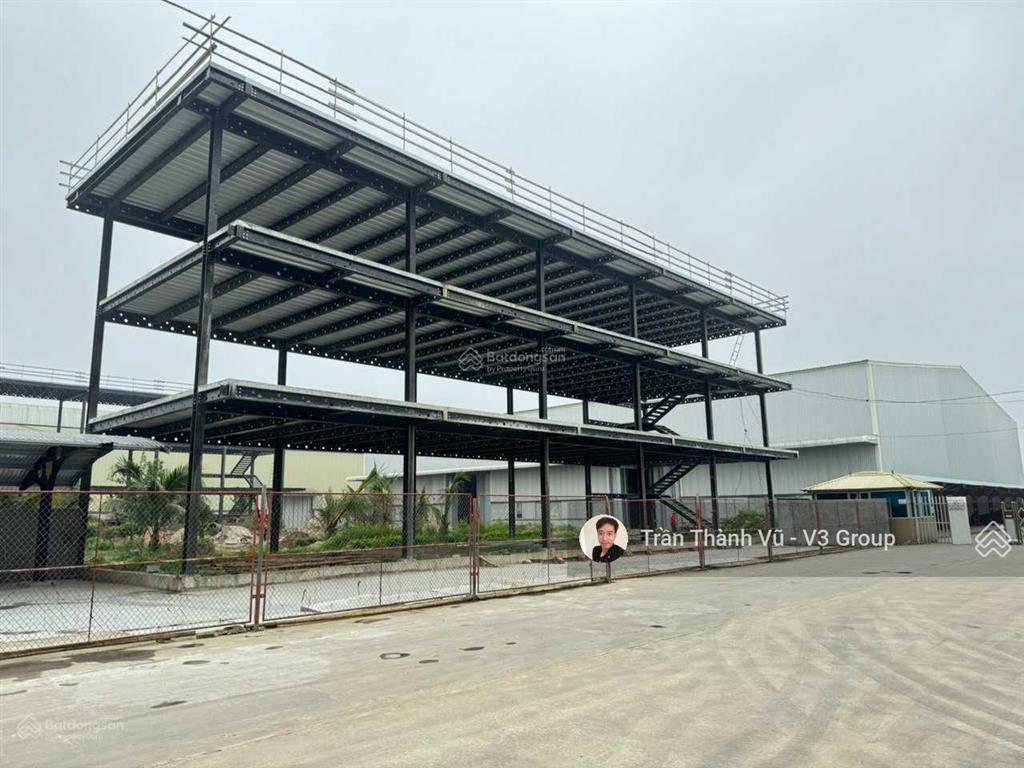 X1028. cho thuê kho xưởng kcn tỉnh thái bình 5.000m2 có tba 750kva, pccc tự động giá 60k