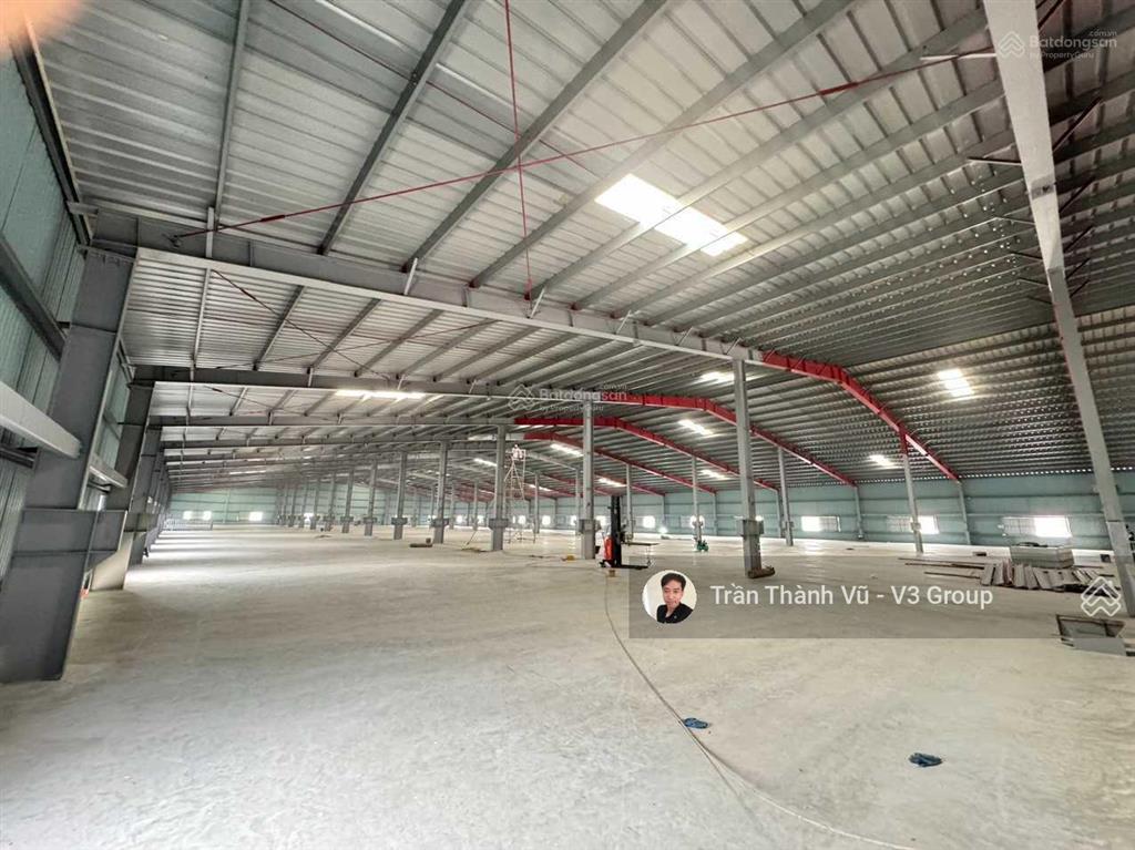 X1028. cho thuê kho xưởng kcn tỉnh thái bình 5.000m2 có tba 750kva, pccc tự động giá 60k