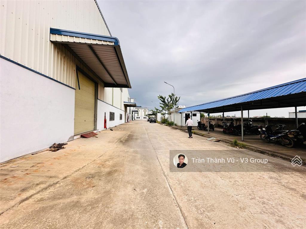 X1136. cho thuê kho xưởng yên mỹ, hưng yên 3.600m2 có tba 500kva, pccc tự động giá 75k