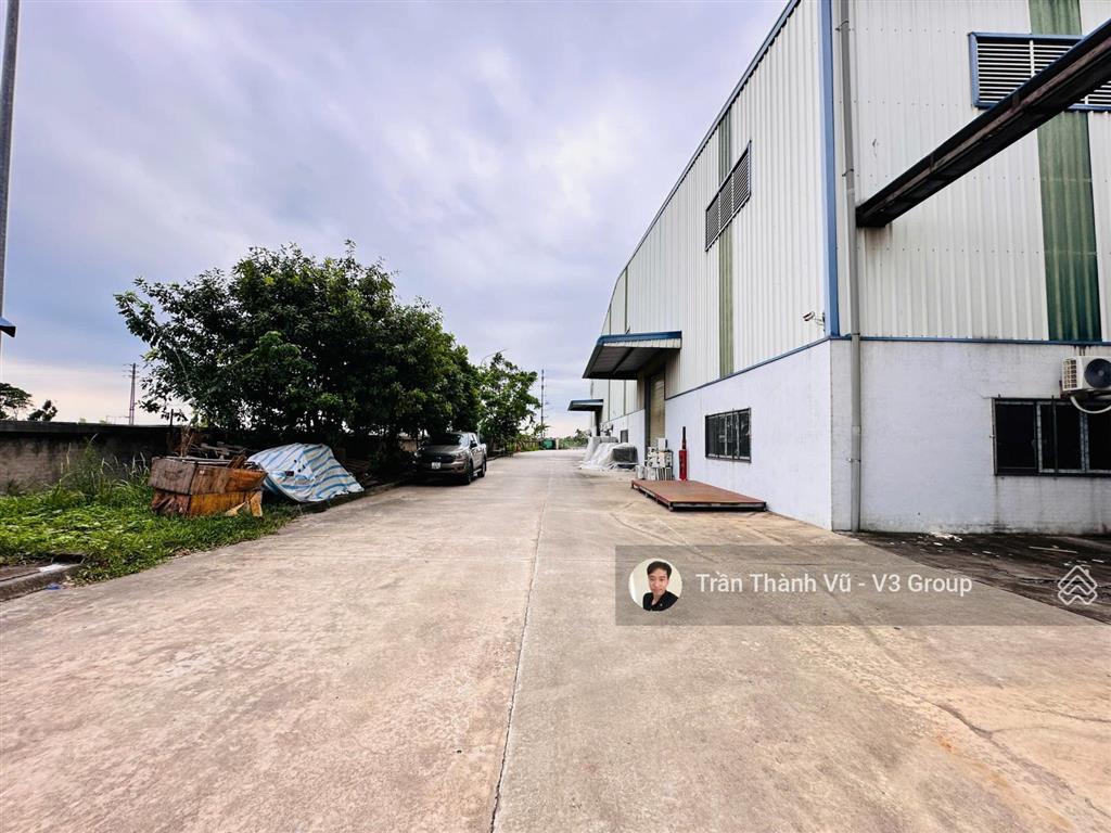 X1136. cho thuê kho xưởng yên mỹ, hưng yên 3.600m2 có tba 500kva, pccc tự động giá 75k