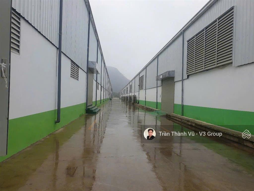 X1324. cho thuê kho xưởng ngoài kcn tại thanh hóa 5.000m2 có tba 650kva, pccc tự động giá 3.5$