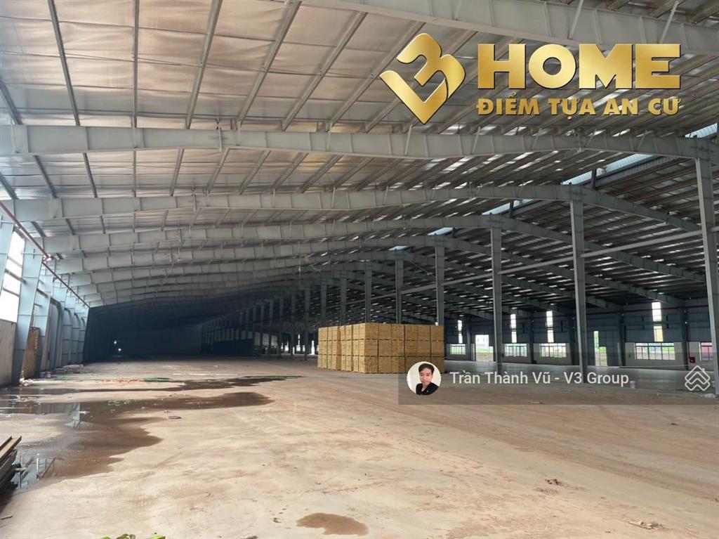 Cho thuê kho xưởng cụm công nghiệp tại lạng giang, bắc giang 20000m2 có pccc tự động