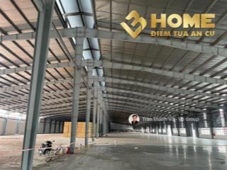 Cho thuê kho xưởng cụm công nghiệp tại lạng giang, bắc giang từ 1.000m2 có pccc tự động