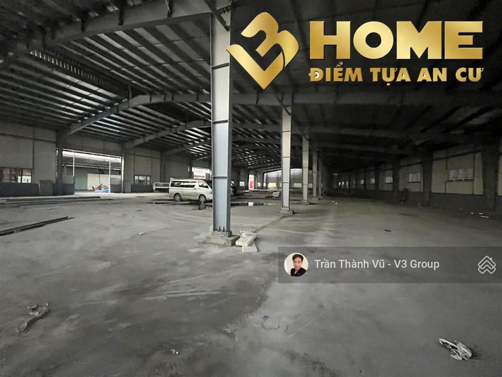 Cho thuê kho xưởng trong cụm công nghiệp hải phòng 3,000m2 pccc tự động giá siêu rẻ