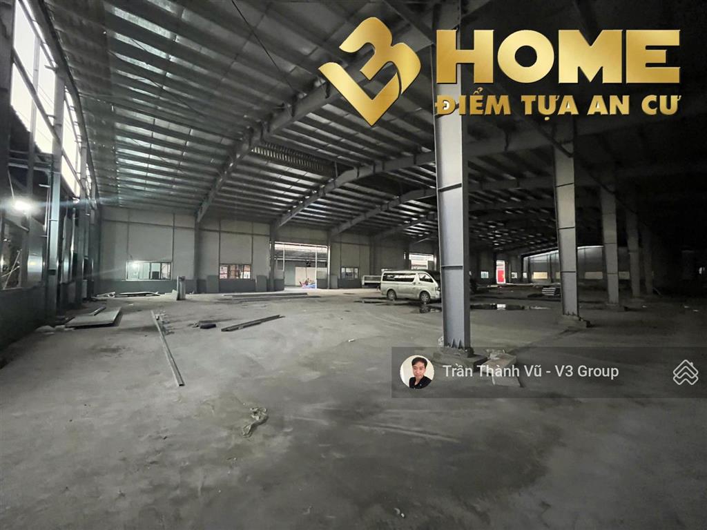 Cho thuê kho xưởng trong cụm công nghiệp hải phòng 3,000m2 pccc tự động giá siêu rẻ