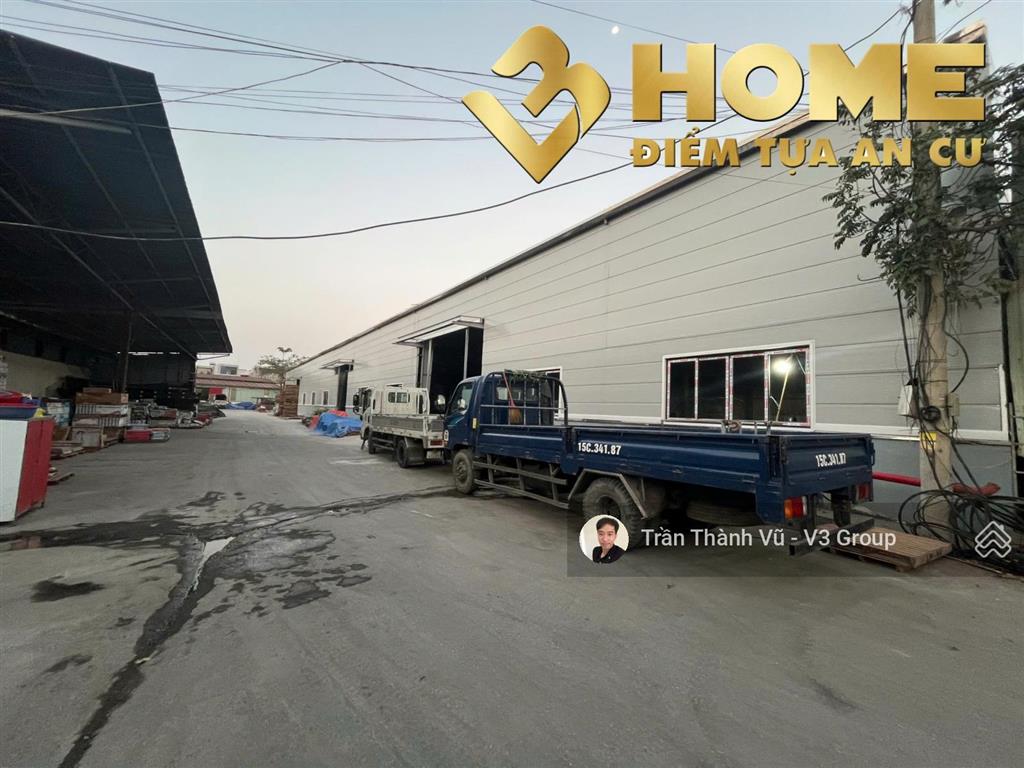 Cho thuê kho xưởng trong cụm công nghiệp hải phòng 3,000m2 pccc tự động giá siêu rẻ