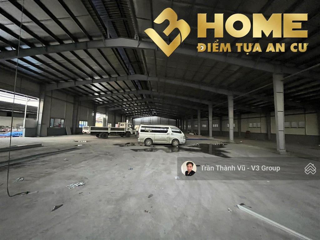 Cho thuê kho xưởng trong cụm công nghiệp hải phòng 3,000m2 pccc tự động giá siêu rẻ