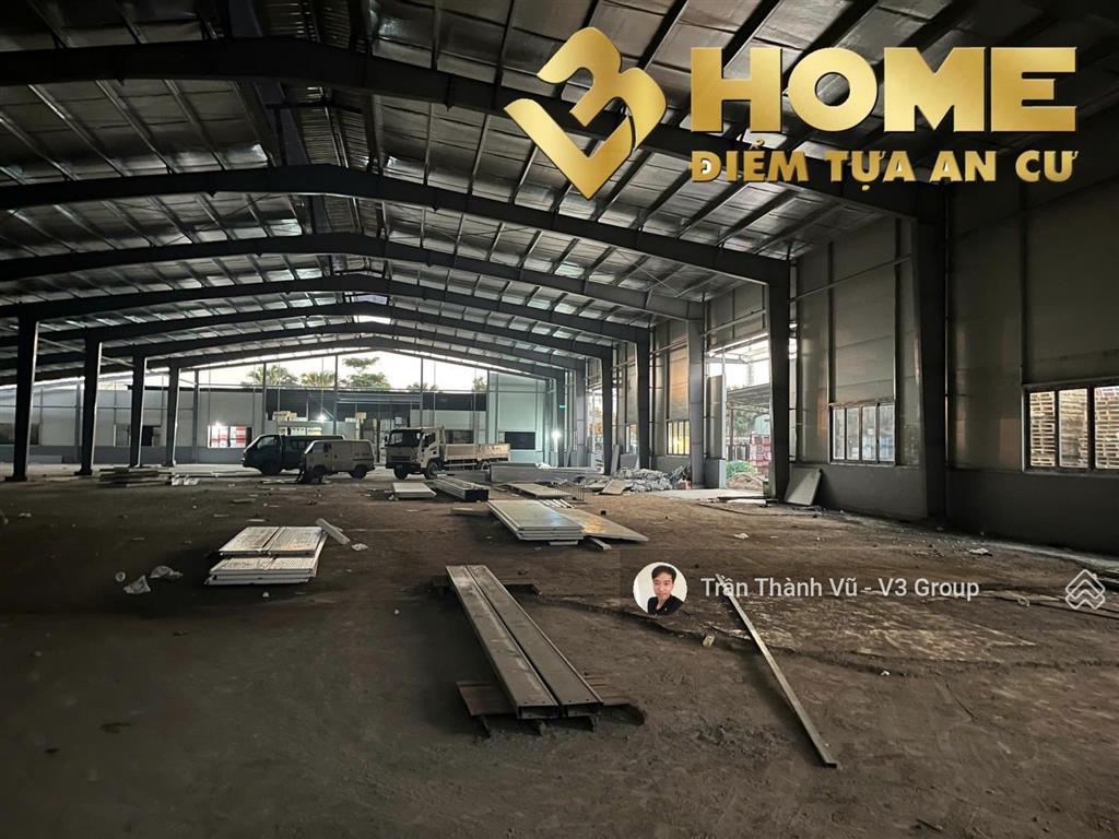 Cho thuê kho xưởng trong cụm công nghiệp hải phòng 3,000m2 pccc tự động giá siêu rẻ