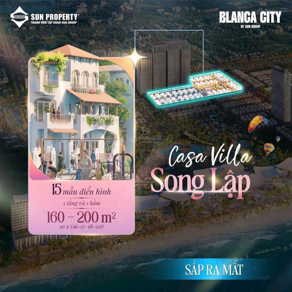 Căn biệt thự góc 2 mặt tiền, view biển blanca city. 0886 165 ***