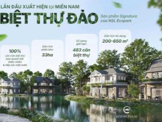 Suất nội bộ, số lượng giới hạn giỏ hàng biệt thự đảo eco retreat long an