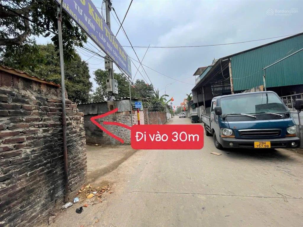 80m2 full thổ cư  quảng ninh, hiền ninh  cách đường nối nội bài  đại lải 200m