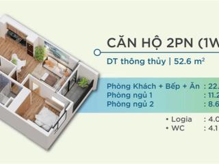 Chính chủ bán căn 2 phòng ngủ dự án yên bình thái nguyên, giá 1.15 tỷ cho thuê người hàn giá 9tr/th