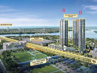 Căn dualkey tầng 37 toà a, view pháo hoa, sông hàn và biển mỹ khê, phù hợp mua ở 3 thế hệ, đầu tư.