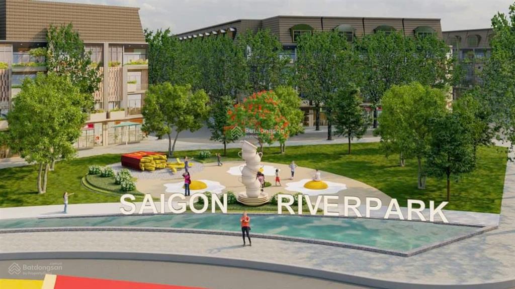 Mở bán nền saigon riverpark  mua trực tiếp cđt hai thành  sổ riêng đuờng 20m  góp 6  12 tháng