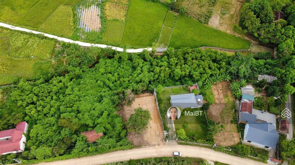 365m2 bám cánh đồng, đường rộng, view điền viên thôn, giá 12tr/m2