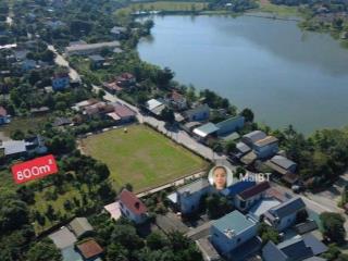800m2 33m mặt, gần hồ, cạnh sân bóng