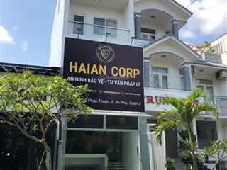 Bán nhà mặt tiền đỗ pháp thuận, phường an phú,q2 4x20, cn 80m2 , 3 tầng, giá 20,5 tỷ