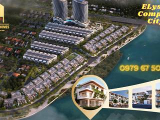 Bán gấp 1 căn biệt thự đối diện công viên siêu đẹp elysia complex city cách mặt tiền sông hàn 100m