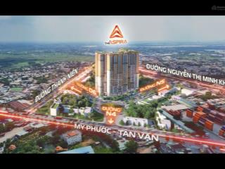 Căn hộ the aspira dĩ an, bàn giao smarthome, giá chỉ 36tr/m2 gần tuyến metro số 1, full nội thất