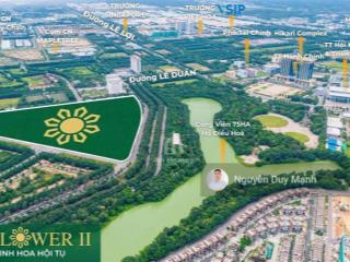 Duy nhất căn biệt thự sunflower view công viên ngay tt phường bình dương giá 15.5tỷ/314m2 full