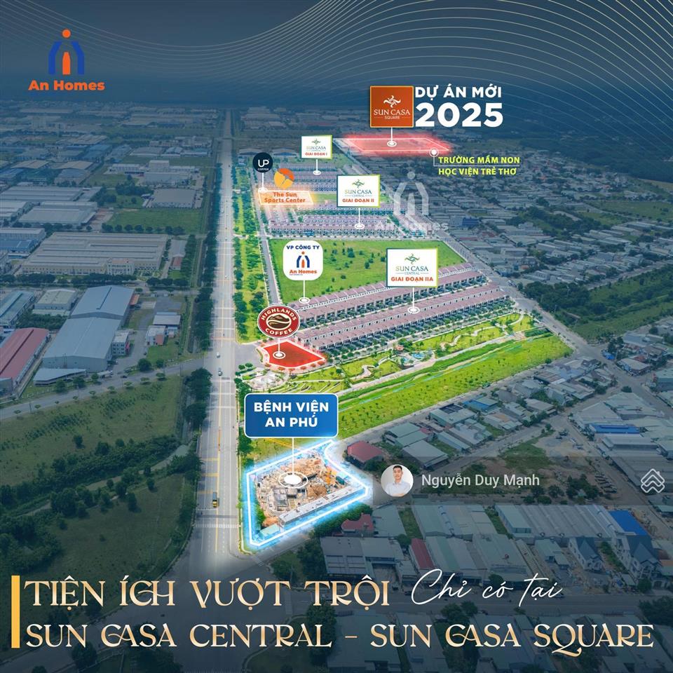 Cập nhập rỗ hàng suncasa central giá tốt nhất thị trường vsip ii hồ chí minh từ 2.82tỷ/100m2 7.4ty