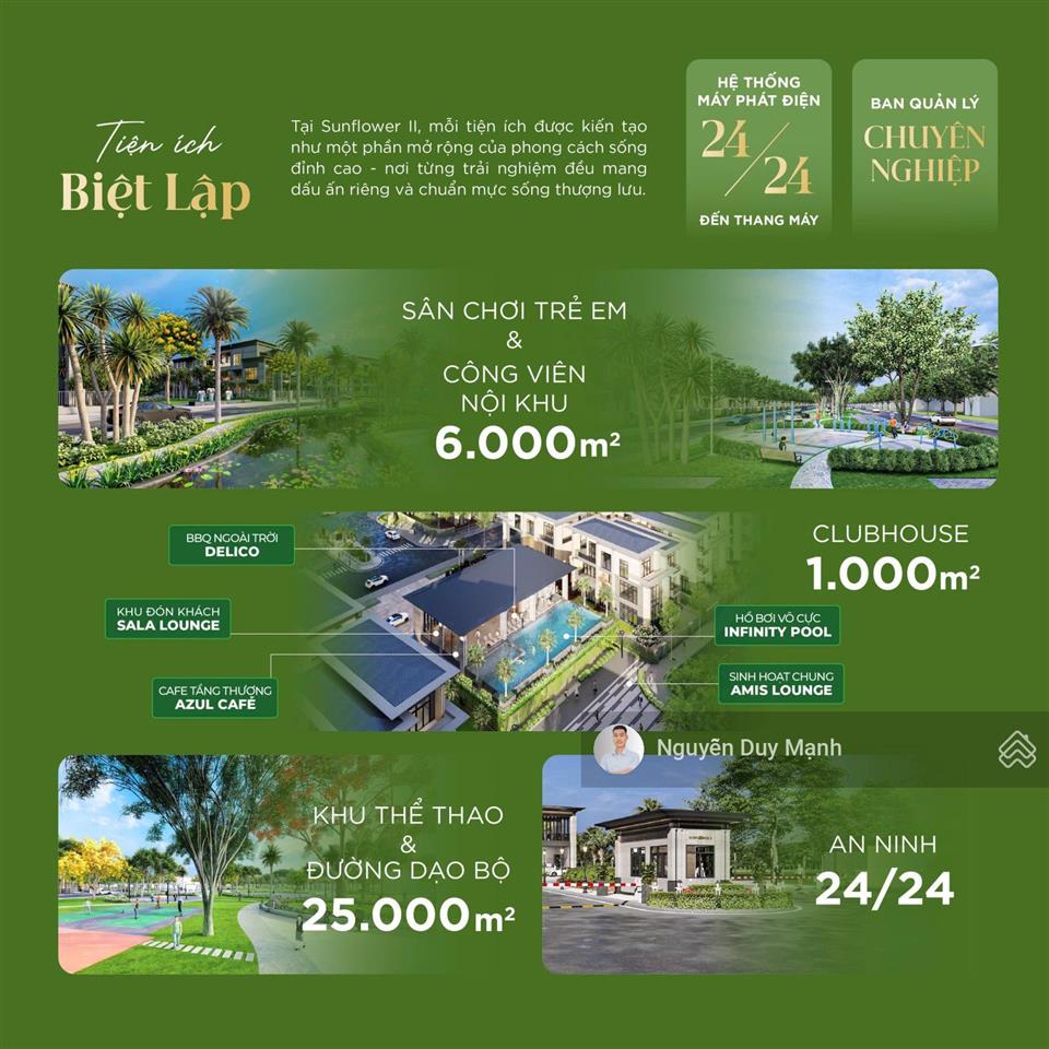 Mở bán biệt thự cao cấp sunflower ii bình dương 300m2/3t chỉ từ 16 tỷ ngay trung tâm vị trí đẹp